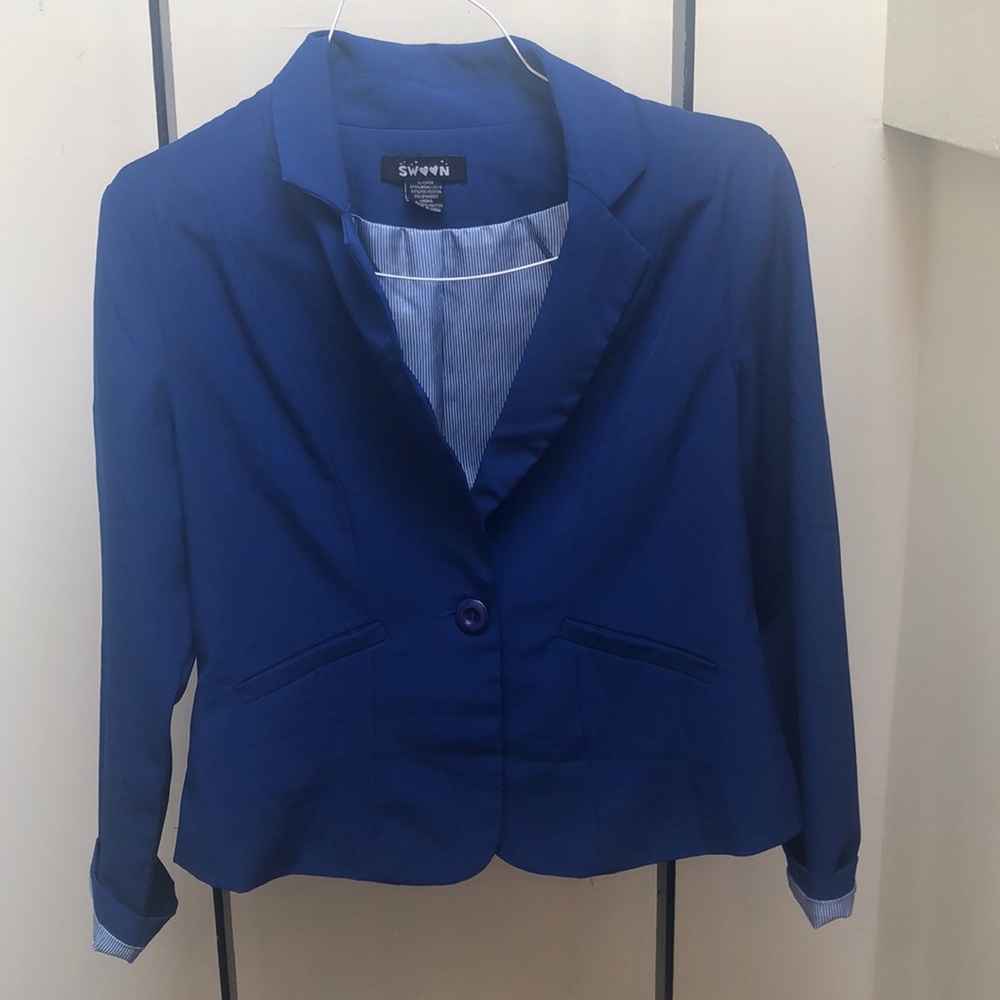 Cobalt Blue Blazer